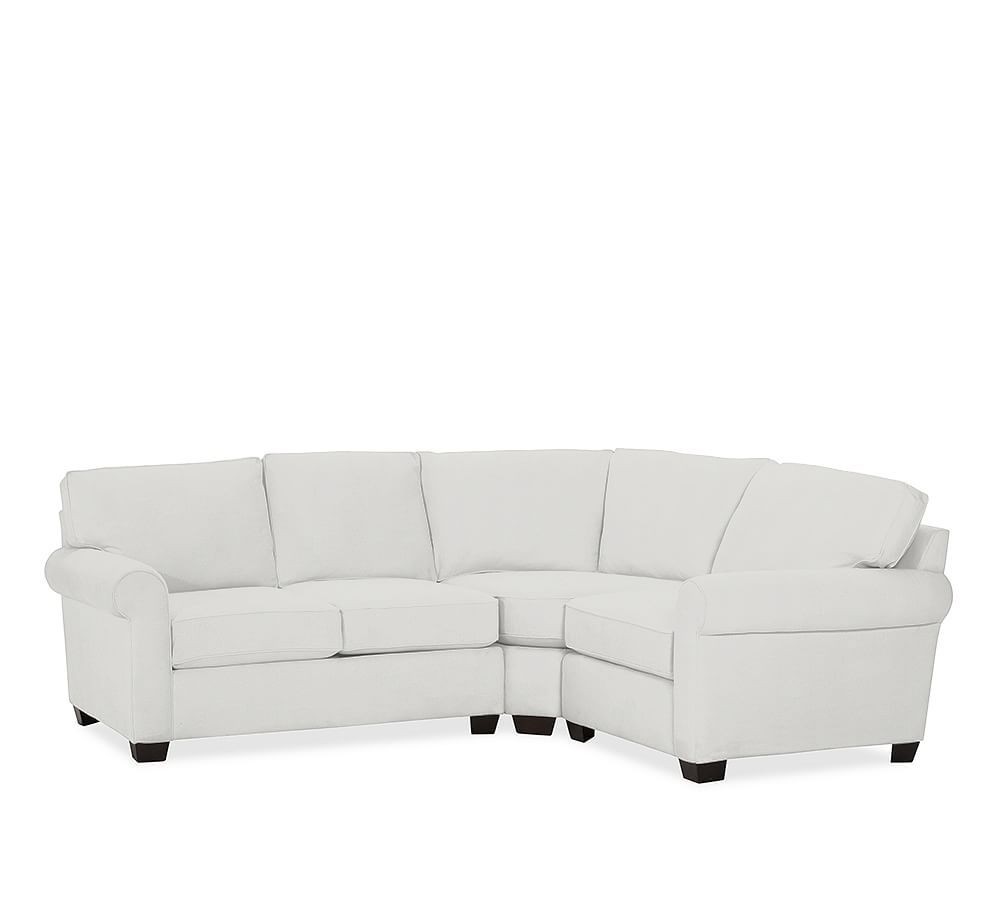 Buchanan 3 Piece Small Sectional With Wedge