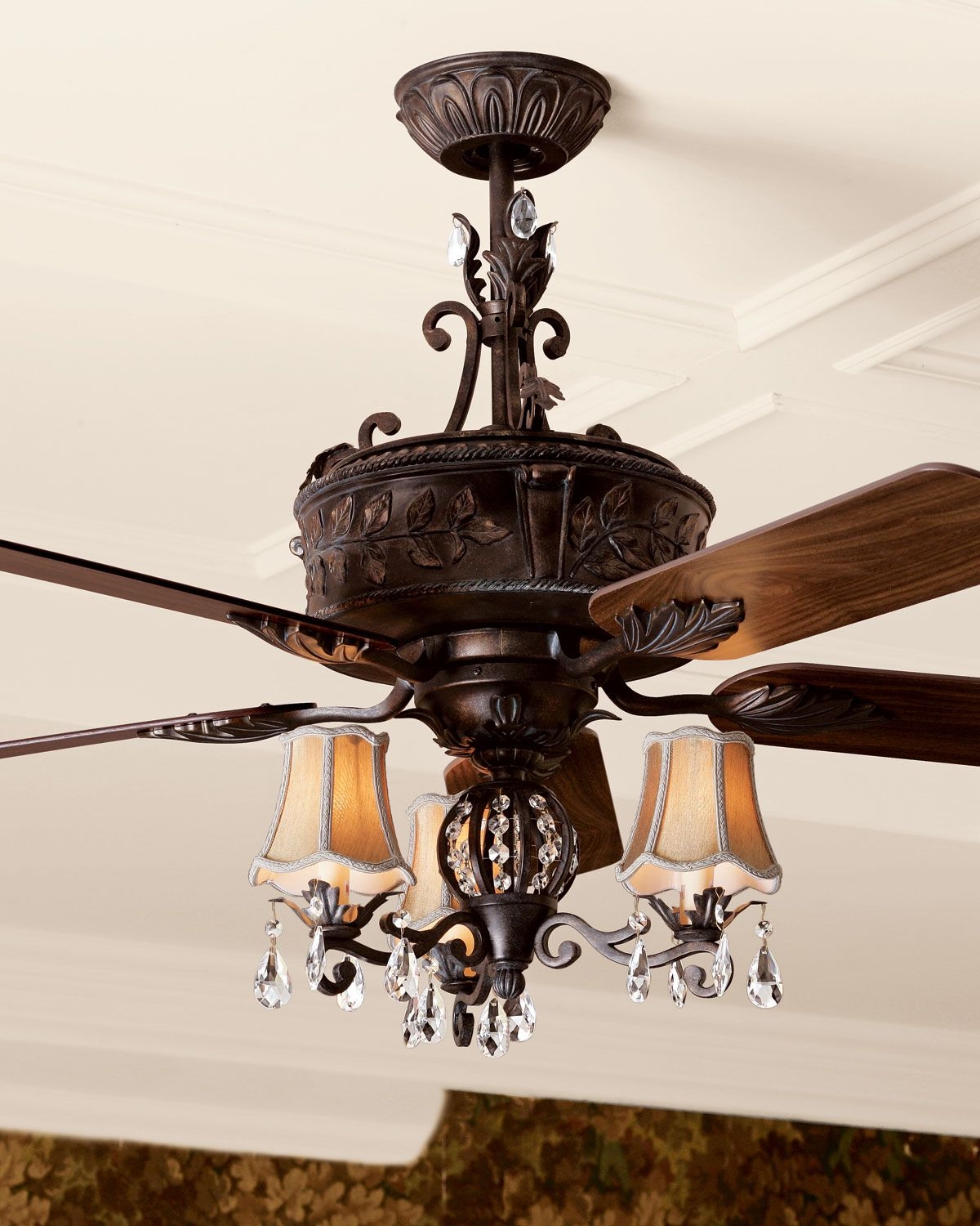 Crystal Ceiling Fan Light Kit - Foter