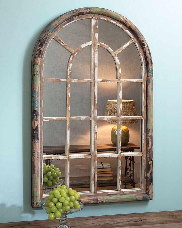 Window Mirror Arched & Crafty Ideas Arched Wall Mirror ...