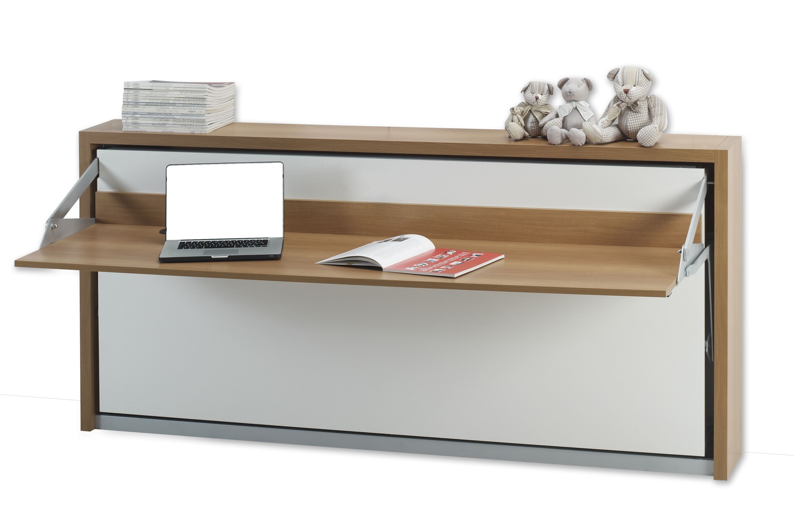 Desk bed is a transformable system made up of a