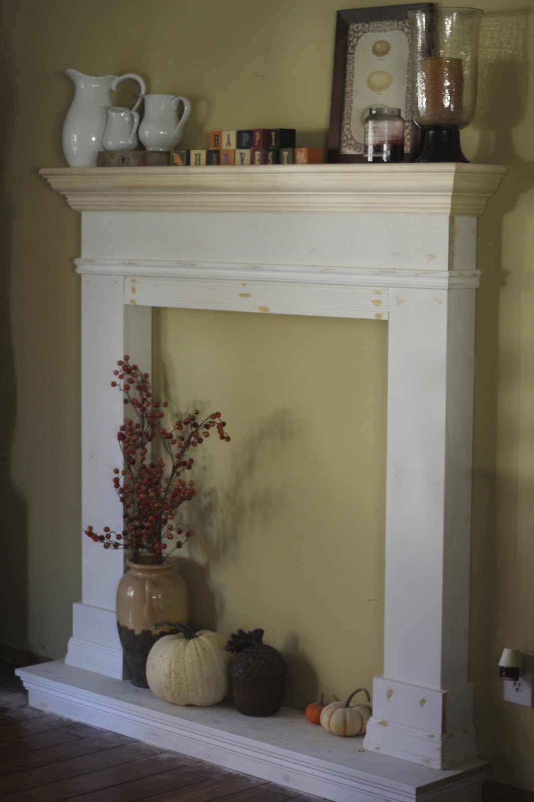 Fake Wall Fireplace - Foter