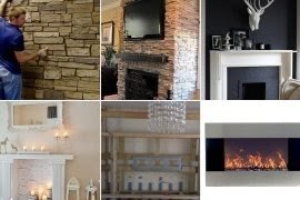 Fake Wall Fireplace Ideas On Foter