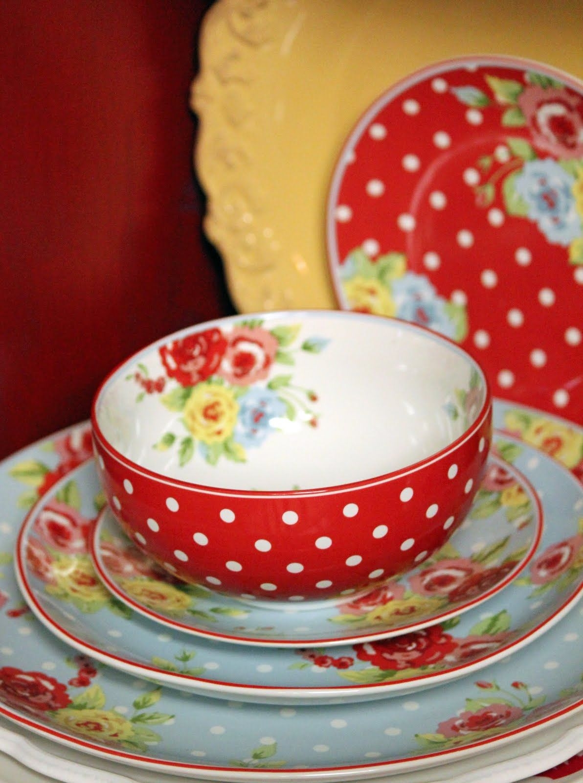 Floral Dinnerware Sets Ideas On Foter