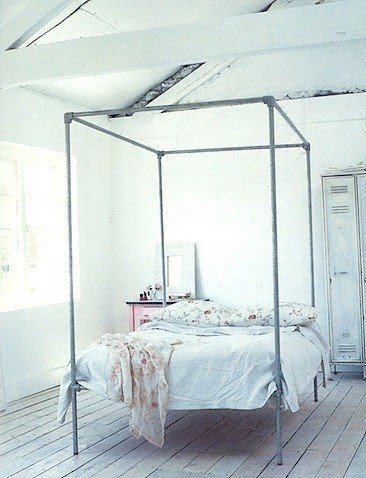 Four poster bed canopy frame