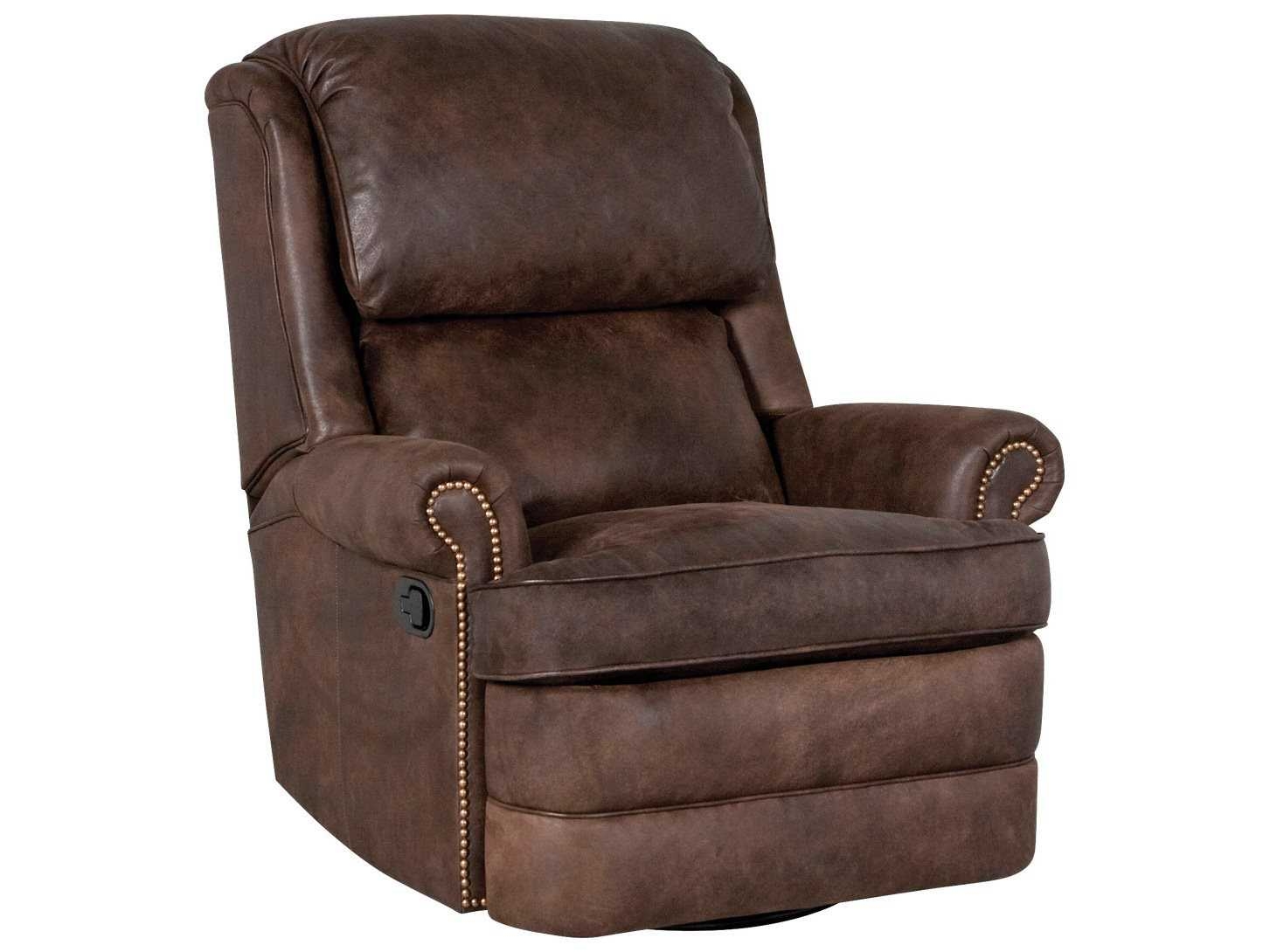 High back best sale leather recliner