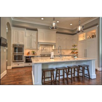 Granite shelves kitchen