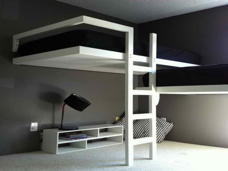 Small double 2024 loft bed