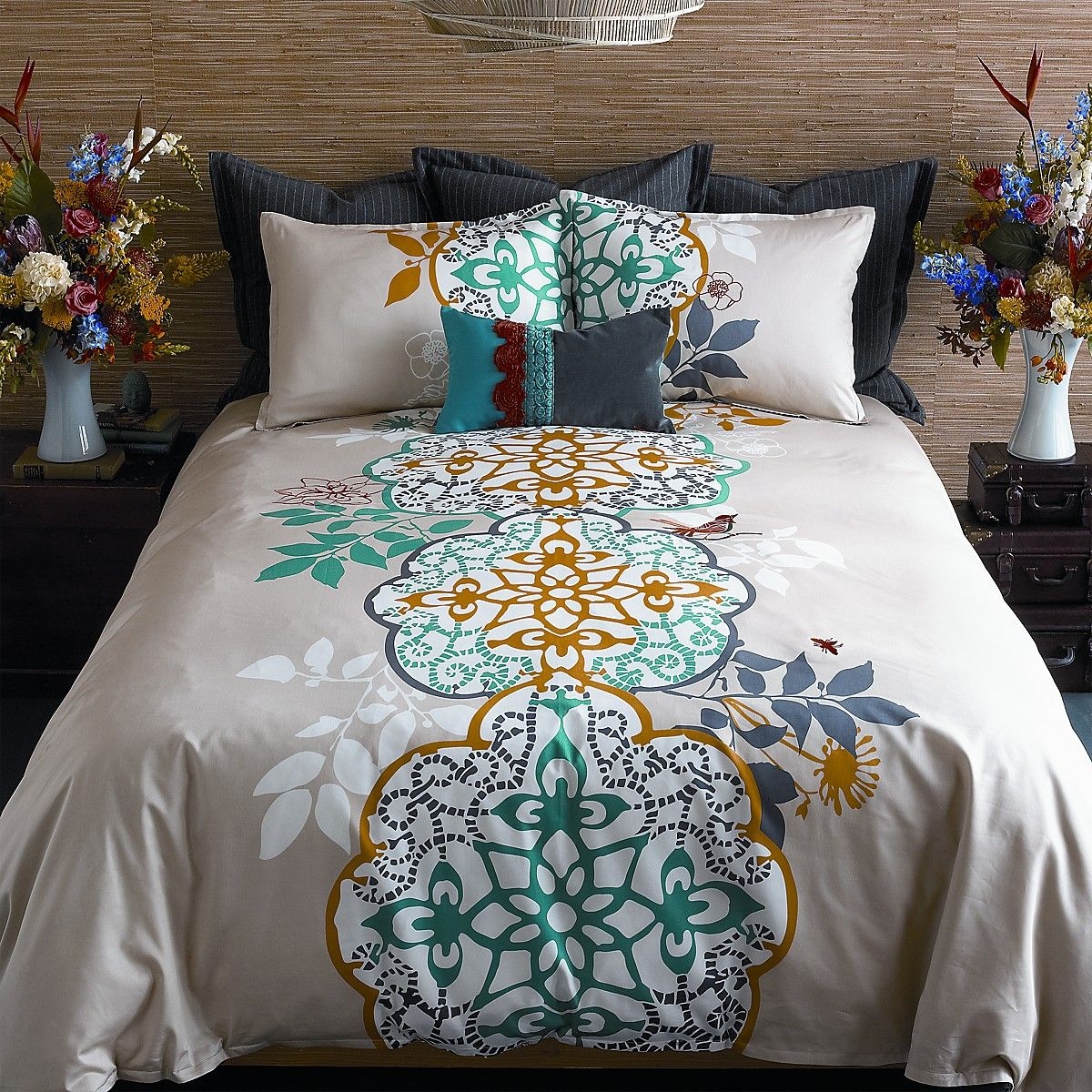 Moroccan bedspread