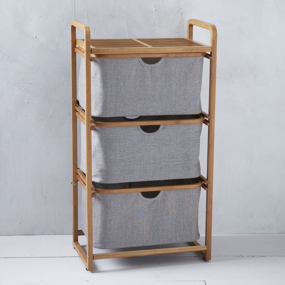 Hamper With Shelves - Foter