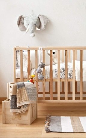 Natural Wood Baby Crib - Foter