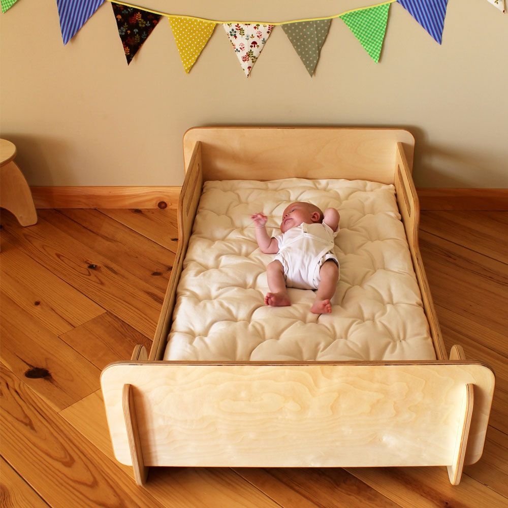 Natural Toddler Bed Montessori Bed Crib