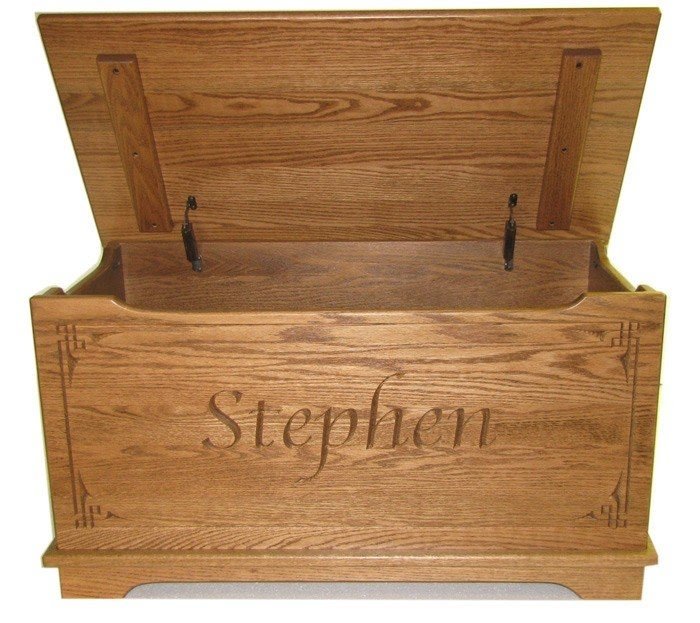 Personalized toy box chest 2