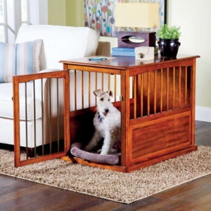 Pet crate end tables