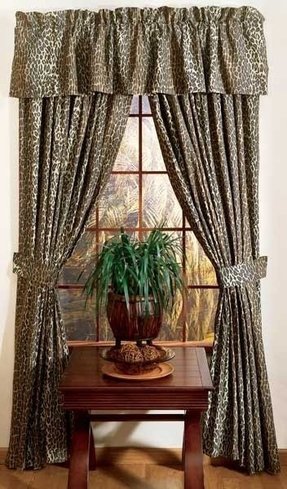 Leopard Print Window Curtains Ideas On Foter