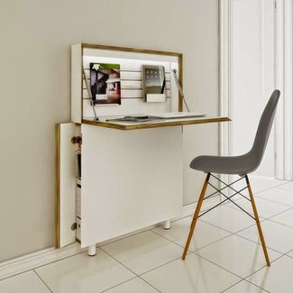 Amazing Small Secretary Desk For Small Spaces Ideas On Foter