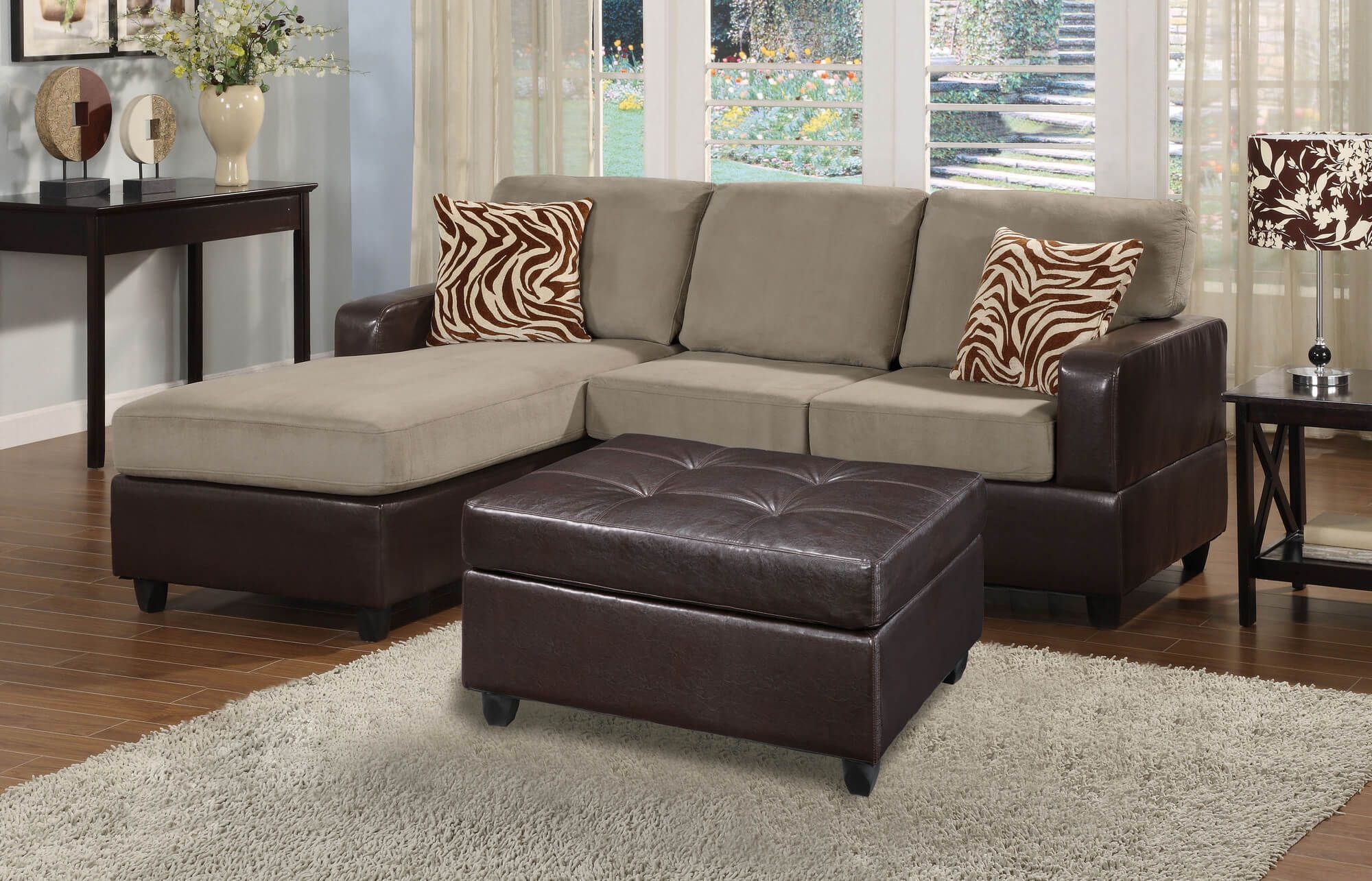 Sectional Sofa With Ottoman Ideas on Foter