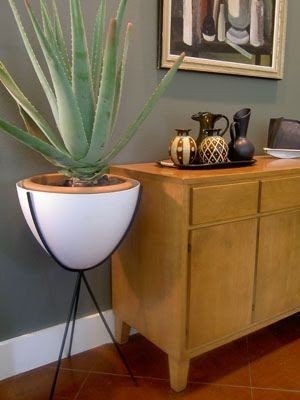 Tall indoor planter