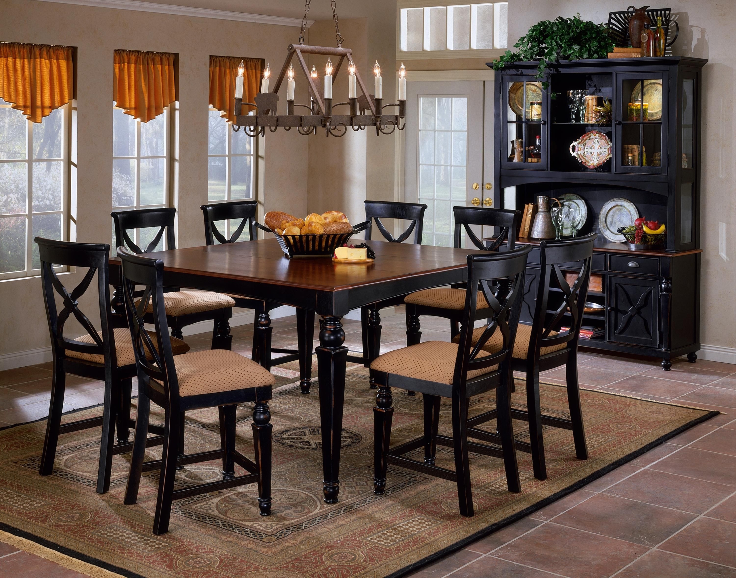 Counter Height Dining Set for 8 - Foter