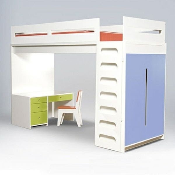 Loft Bed With Built In Desk - Ideas on Foter