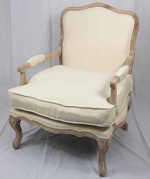 Brand new french provincial style louis xv arm chair sofa