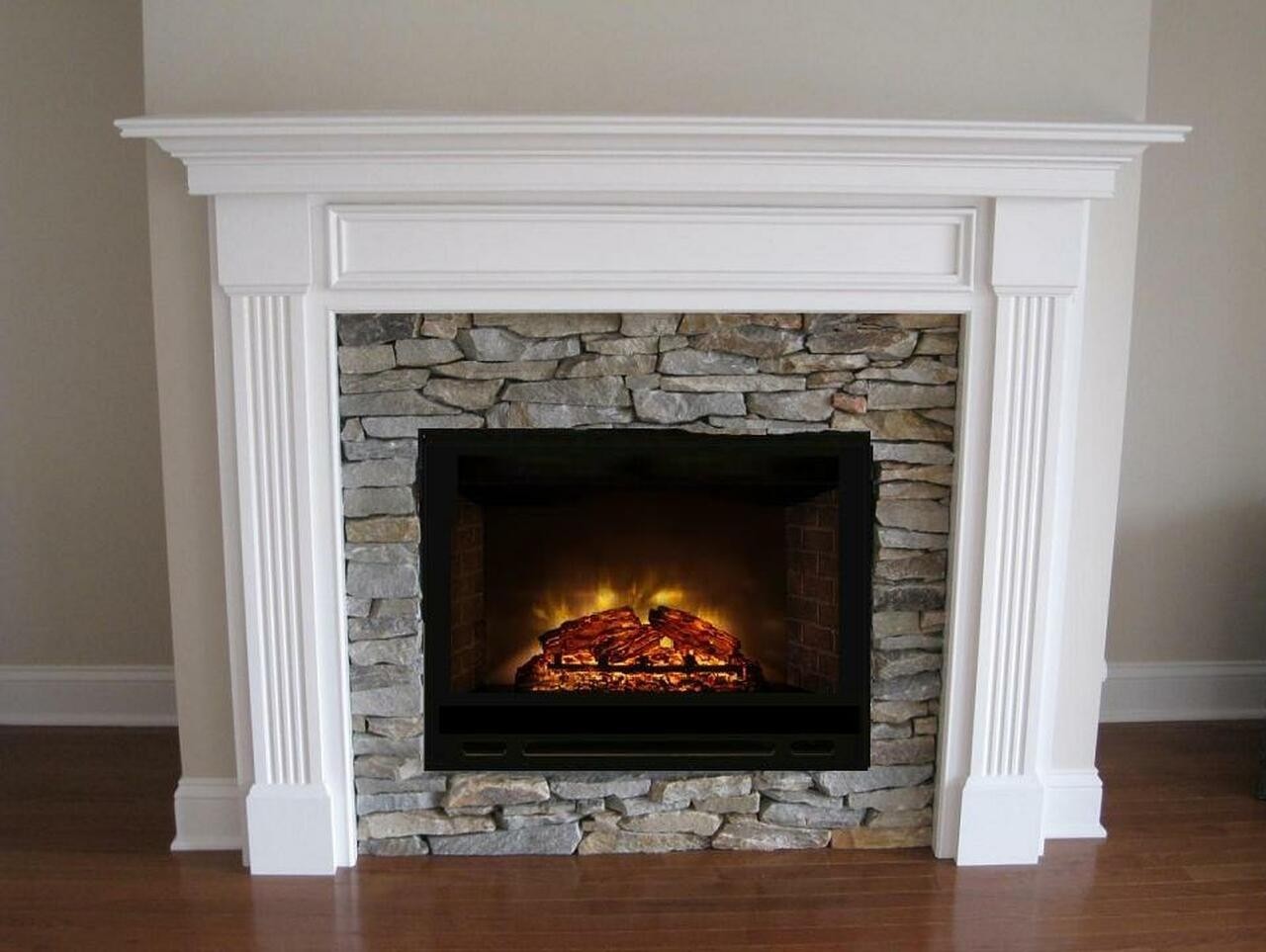 Fireplace Surround And Electric Fire at Tamara Bryan blog