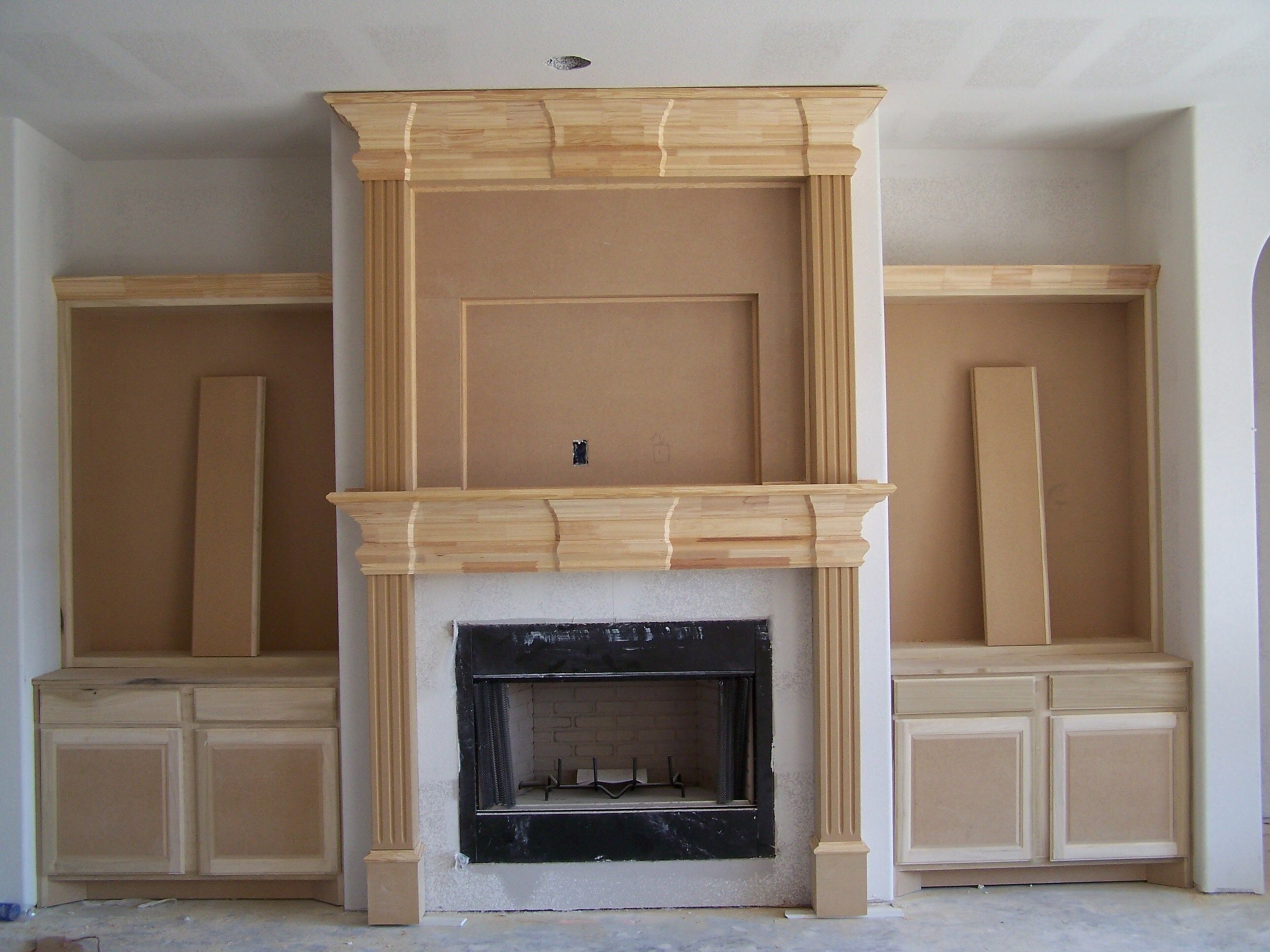 Building an electric fireplace