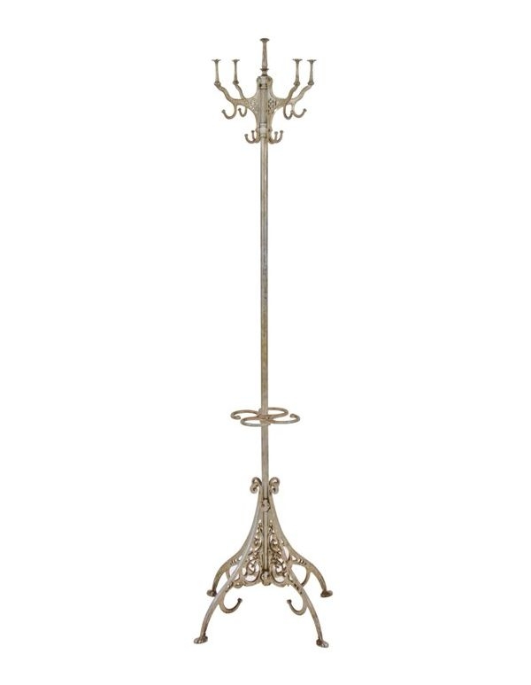 wrought iron coat hanger