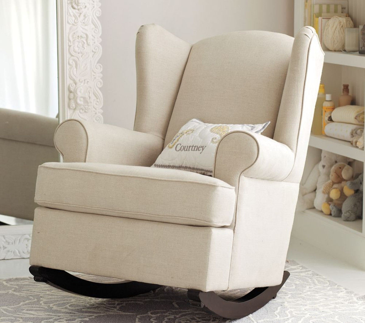 Contemporary rocking chairs for nursery 7
