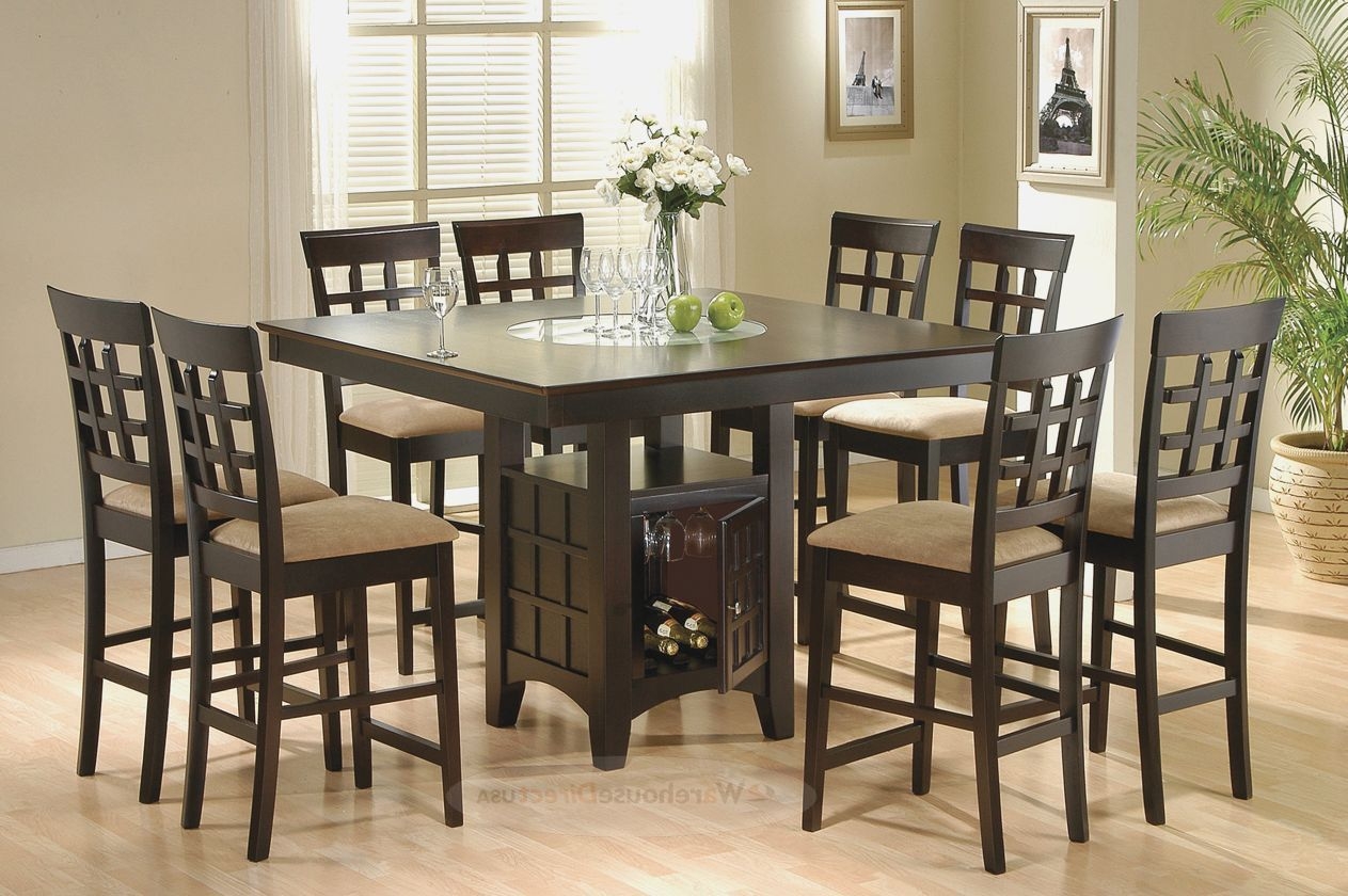 Counter Height Dining Set for 8 - Foter