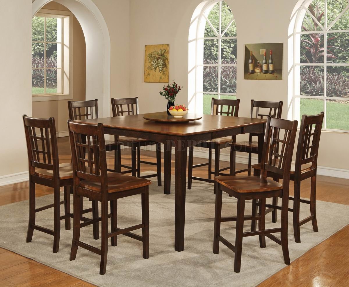 pub dining table with 8 chairs