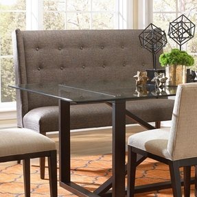 Upholstered Dining Bench With Back Ideas On Foter