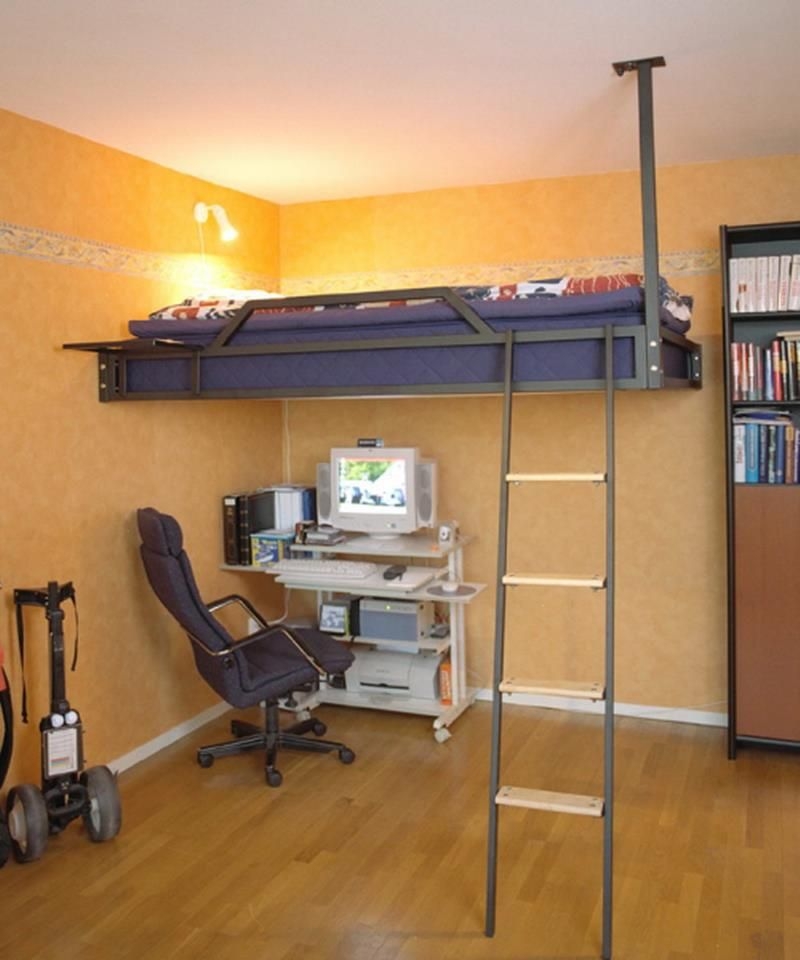 Loft Bed  With Desk  On Top  Ideas on Foter