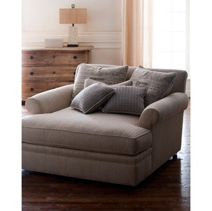 Indoor double deals chaise lounge