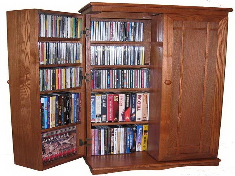 Cd Storage Cabinet With Doors Ideas On Foter