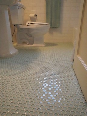 Glass Penny Round Tile Ideas On Foter