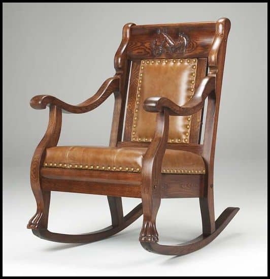 Leather Western Chair - Foter