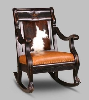 Leather Western Chair - Foter