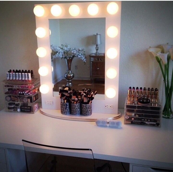 50+ Best Makeup Vanity Table With Lights - Ideas on Foter