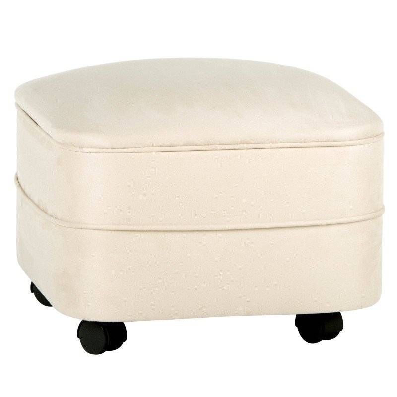 Footstool with Wheels