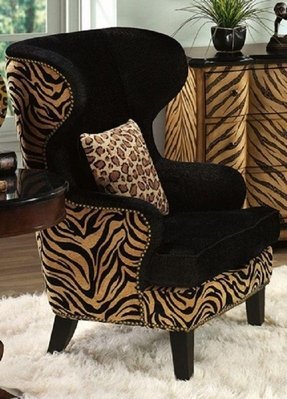 Tiger Print Chair - Foter