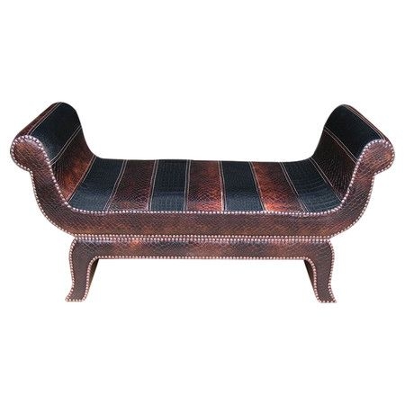 Tinsley Co. Moretown Leather Bench