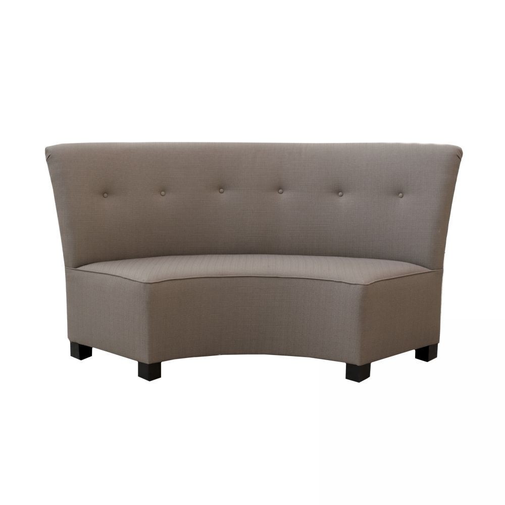 Upholstered dining banquette bench
