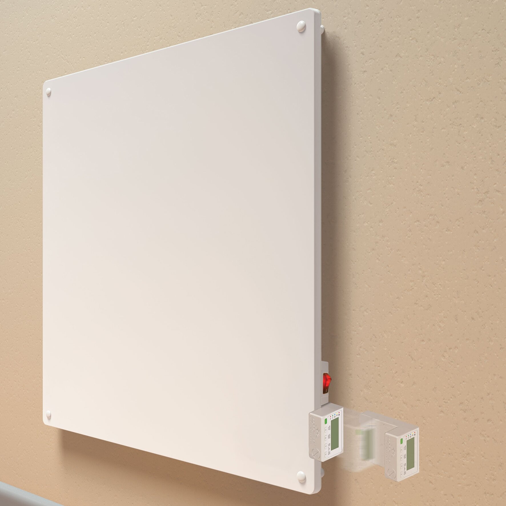 400 Watt Wall Panel Convection Heater with Programmable Thermostat