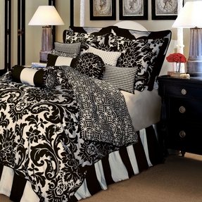 Black And White Damask Duvet Cover Ideas On Foter