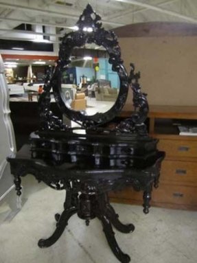 Black Vanity Desk With Mirror Ideas On Foter