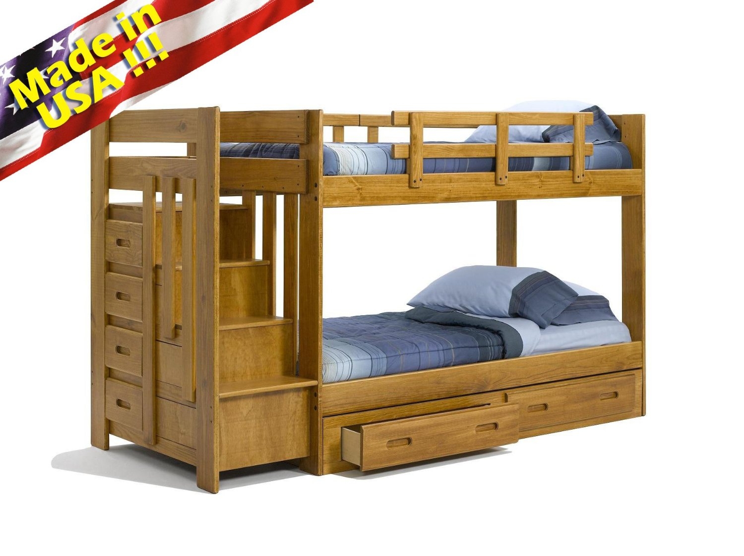 made bunk beds