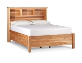 California King Bookcase Headboard   Foter