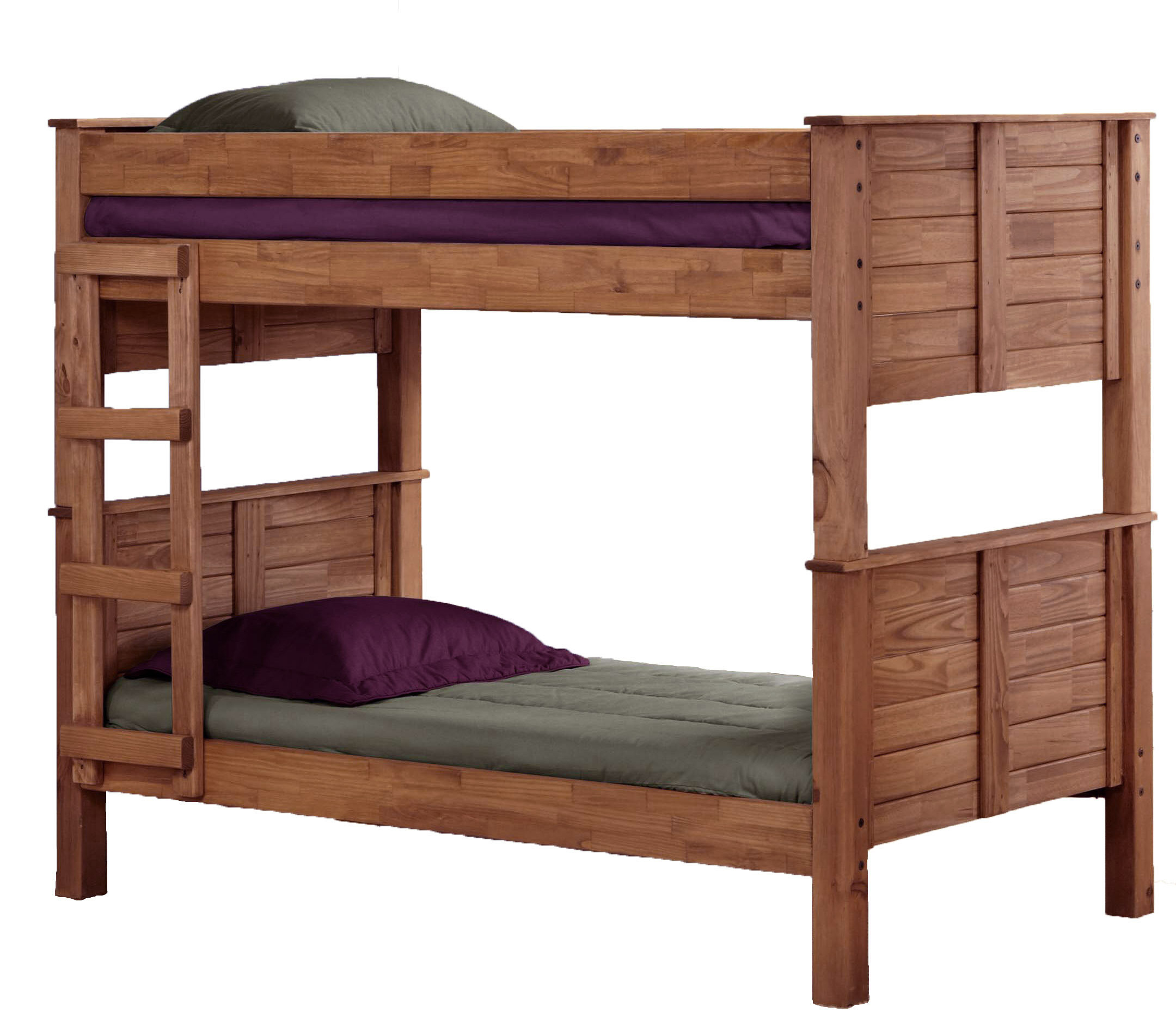 Chelsea Home Twin Over Twin Standard Bunk Bed