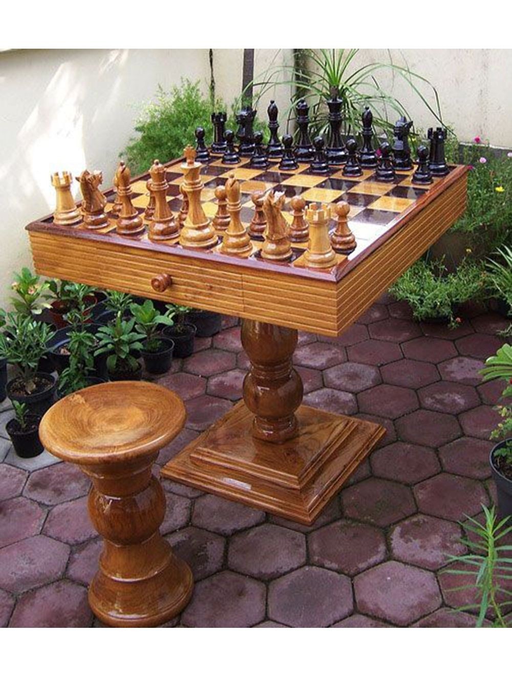 Royal classic Collection Special Edition Chess Table, Chess chairs