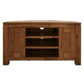 Dark Wood Corner Tv Stand - Foter